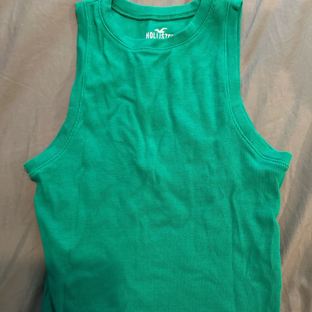 Hollister Emerald Sleeveless Top